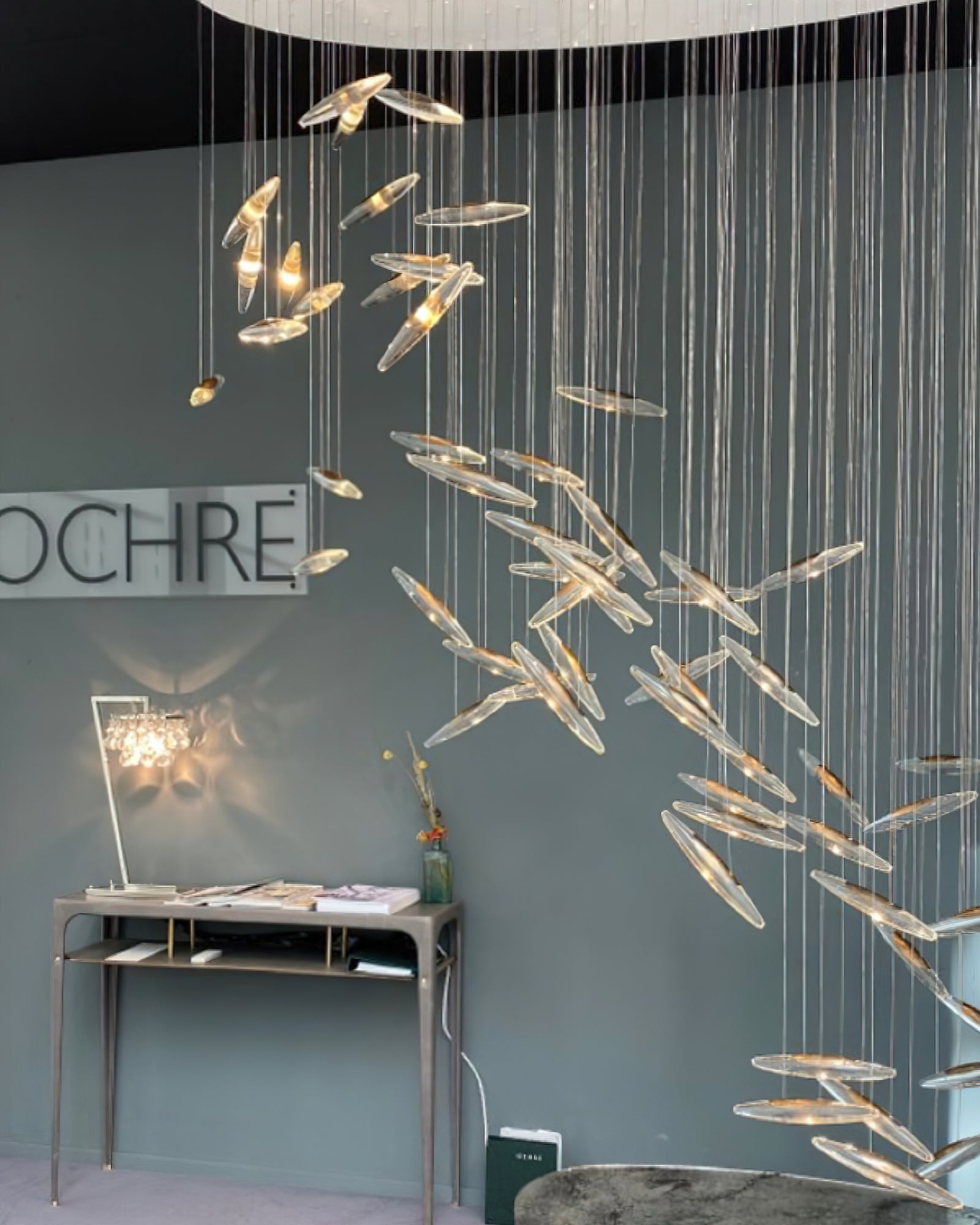 Moonlight Whispers Chandelier - Blowlighting