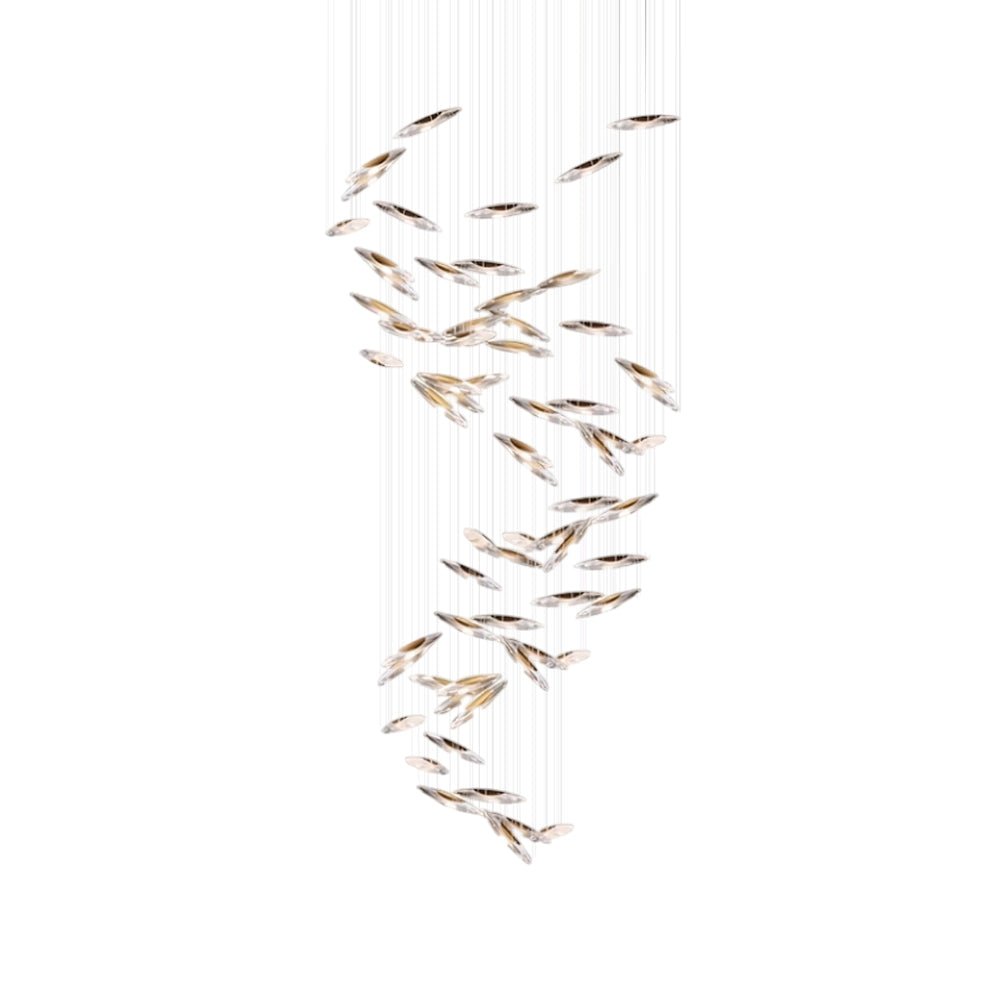 Moonlight Whispers Chandelier - Blowlighting