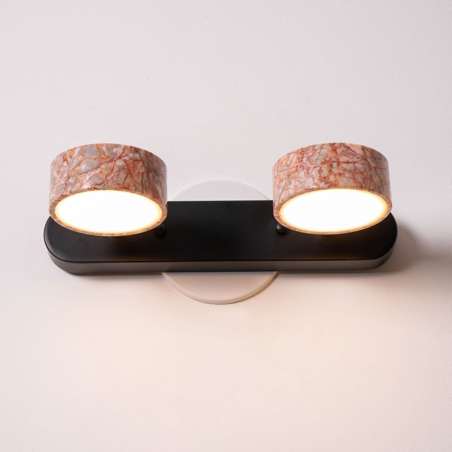 Orshaa Linear Travertine Vanity Light - Neutralighting