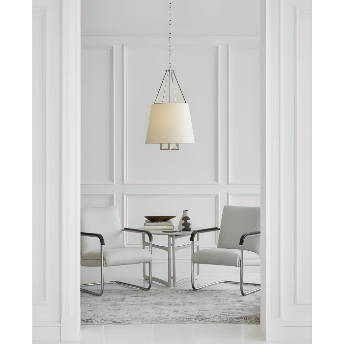 Loom Vintage Industrial Brass Fabric Pendant Lamp - Lamp Copper