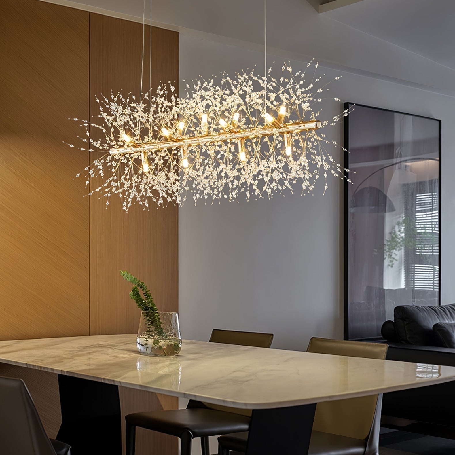 Dandelion Chandelier - Blowlighting