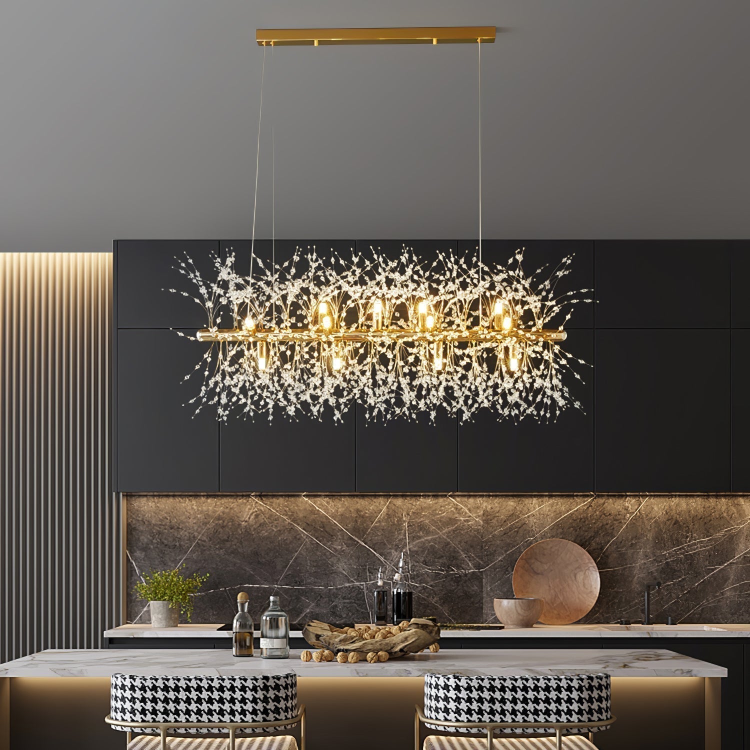 Dandelion Chandelier - Blowlighting