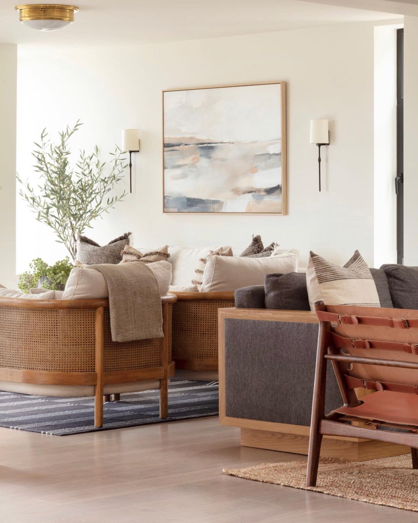 Yield Vintage Unique Brass Metal Fabric Wall Lamp - Lamp Copper