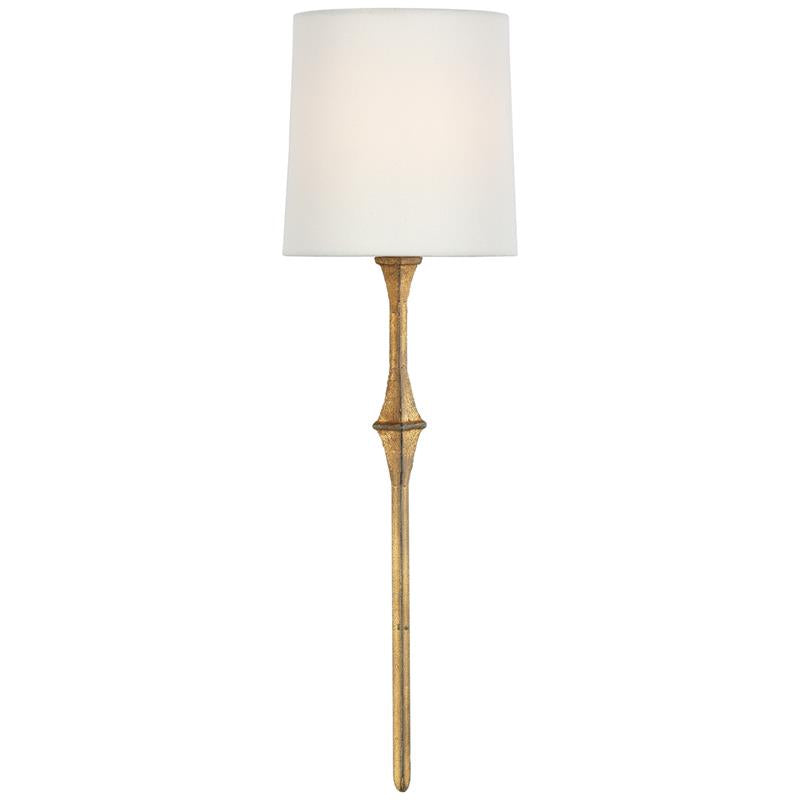 Yield Vintage Unique Brass Metal Fabric Wall Lamp - Lamp Copper
