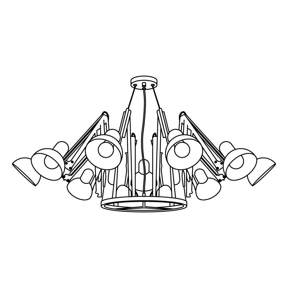 Dear Ingo Chandelier - Blowlighting