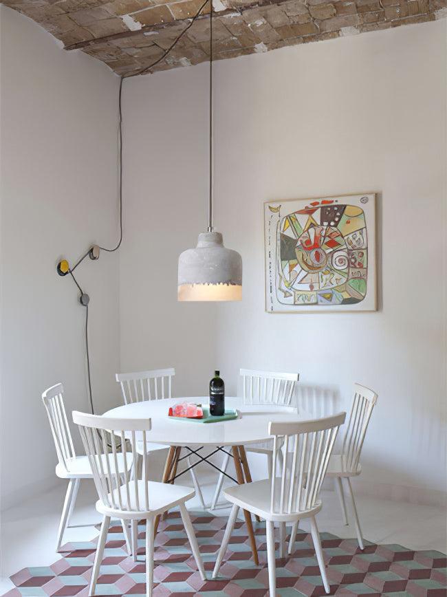 Delia Cement Pendant Light - Blowlighting