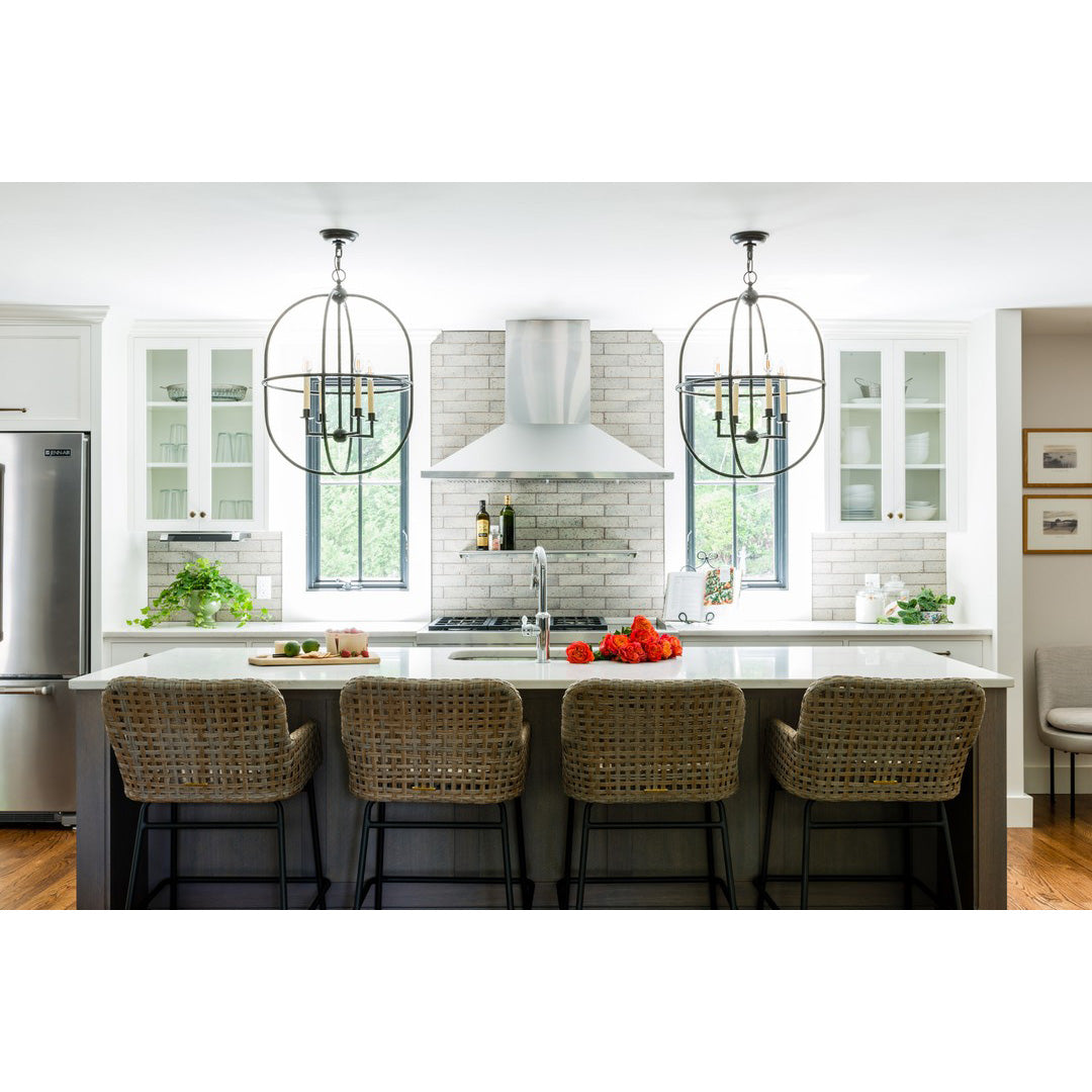 Sylph Vintage Industrial Open Brass Metal Pendant Lamp - Lamp Copper