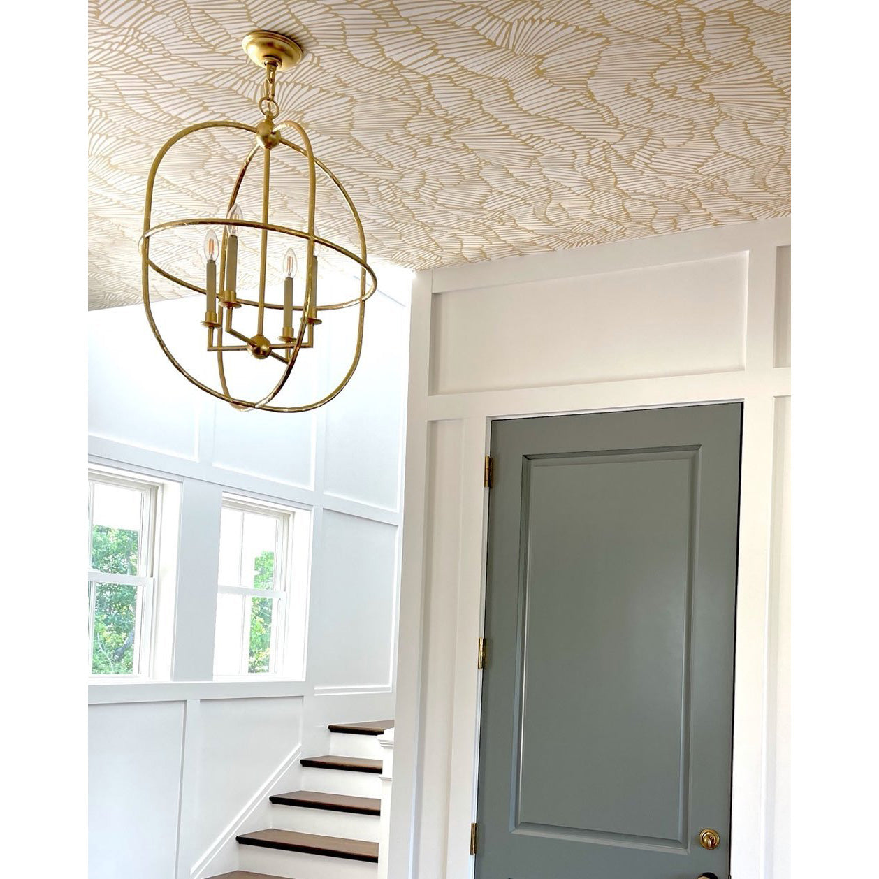 Sylph Vintage Industrial Open Brass Metal Pendant Lamp - Lamp Copper