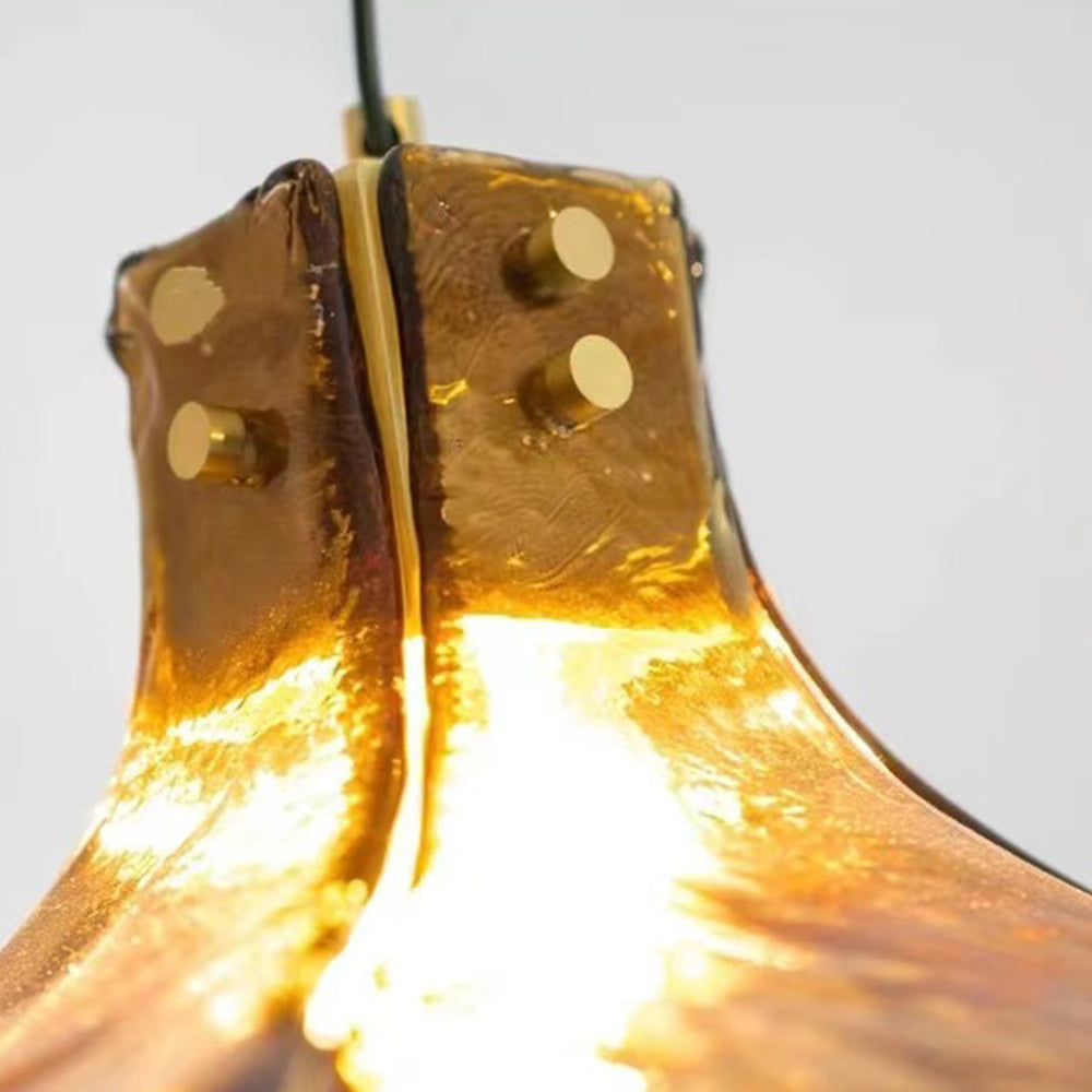 Arisha Retro Metallo Vetro Lampade a Sospensione Soggiorno