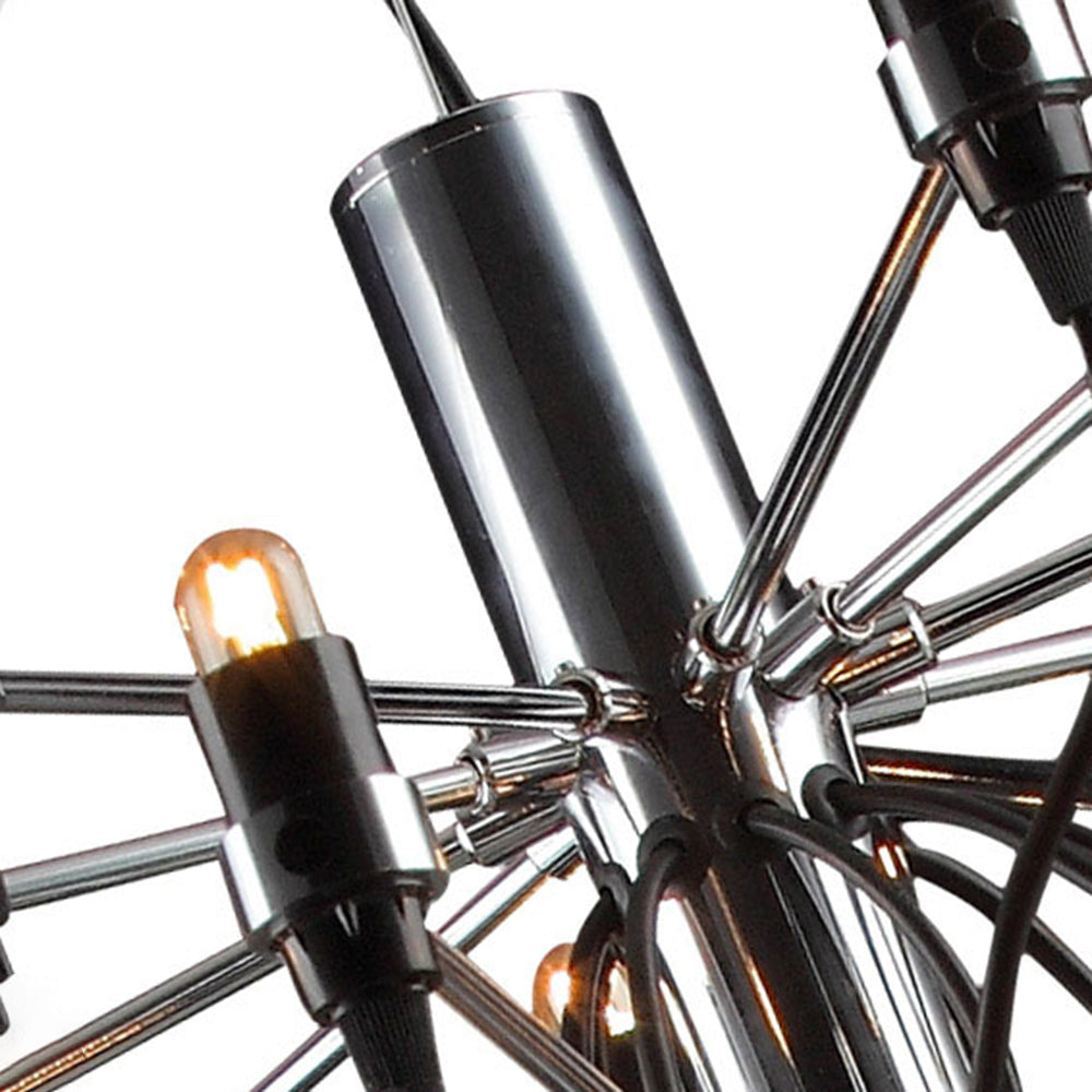Silva Retro Metallo Lineare Lampadari Soggiorno