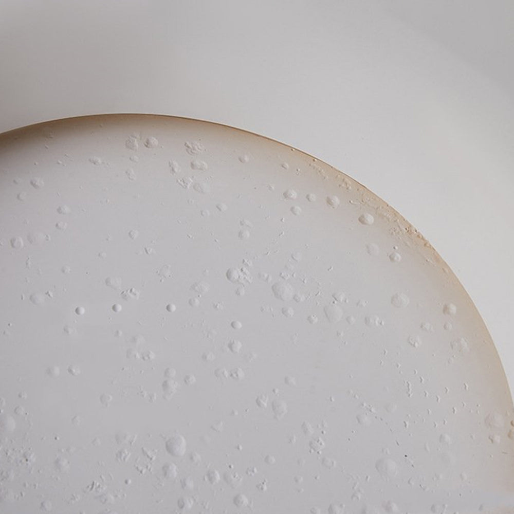 Aria Decorativa Bellissimo LED Emisfero Luna Applique Metallo Gesso Soggiorno/Camera da Letto