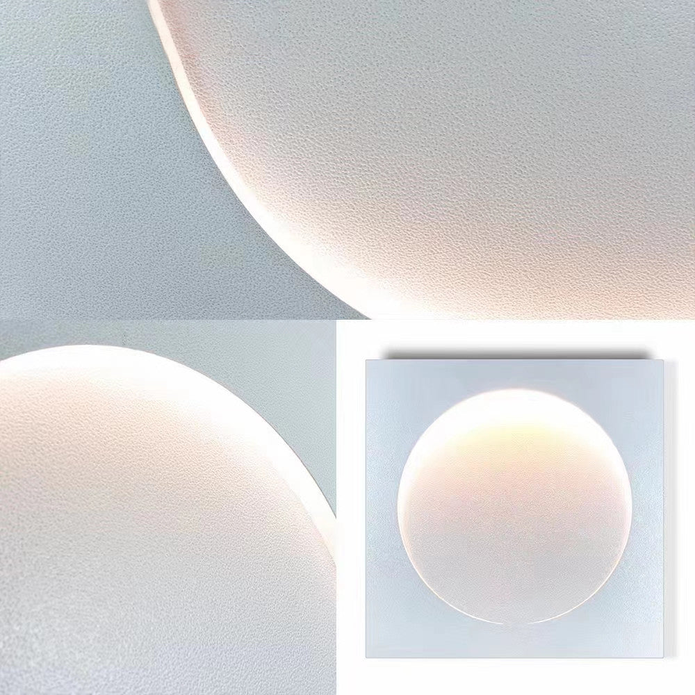 Aria Design Moderna LED Appliquea Decorativo Metallo Luna Soggiorno/Camera da Letto