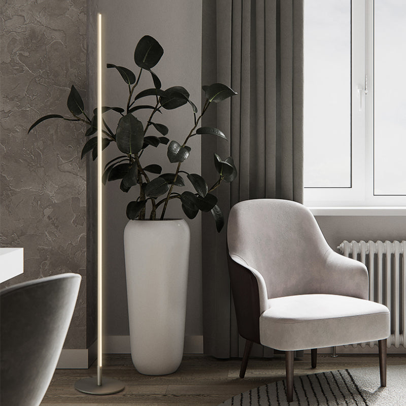Arisha Minimalista Moderna LED Lampada da Terra Lineare