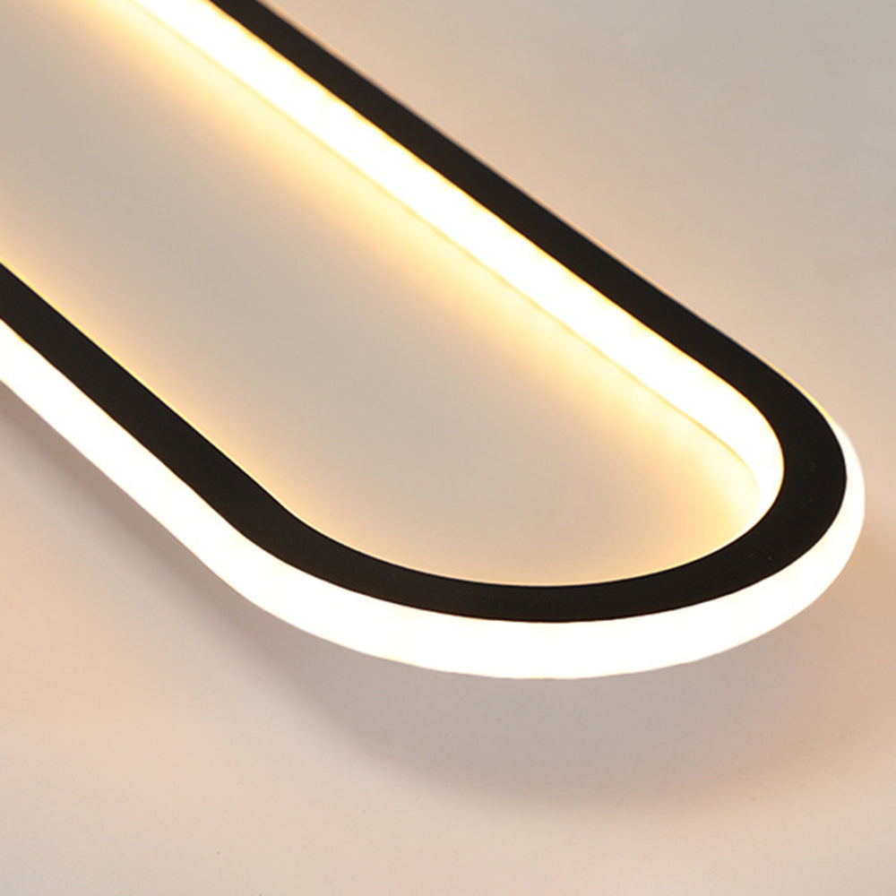 Arisha Moderne LED Plafoniere Incasso Rettangolare