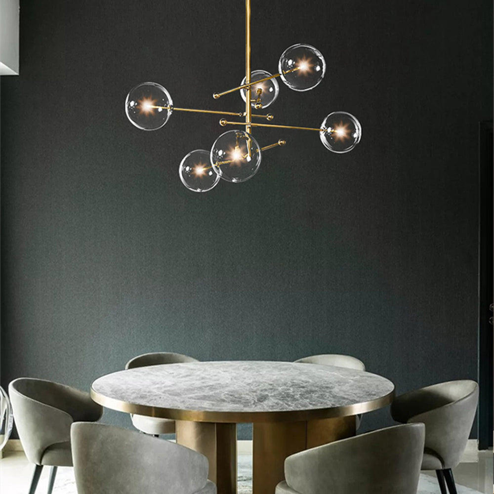 Valentina Moderne LED Lampade a Sospensione Oro Bolla