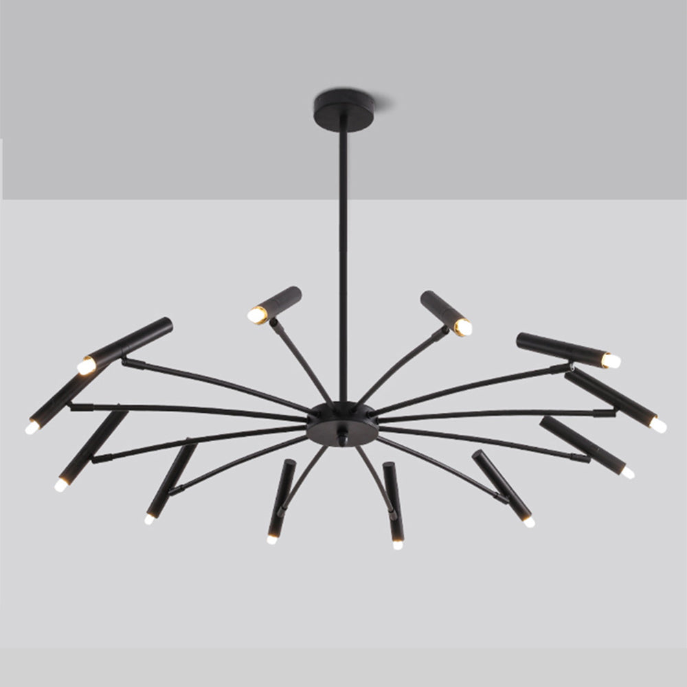 Arisha Moderno LED Urbano Lambada a Sospensione Bianco/Nero Metallo Soggiorno/Camera da Letto