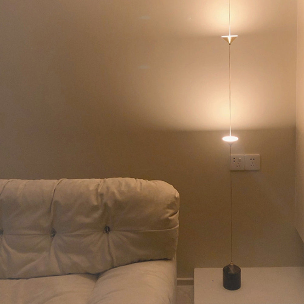 Mira Minimalista LED Insolito Lampade da Terra Metallo Lineare Snello