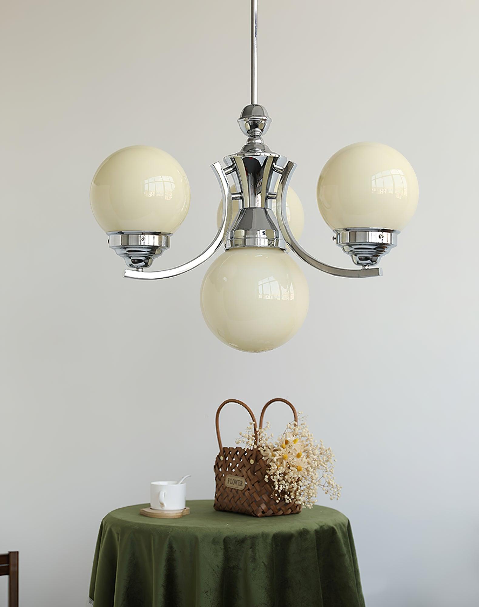 Dewdrop Globe Chandelier - Blowlighting