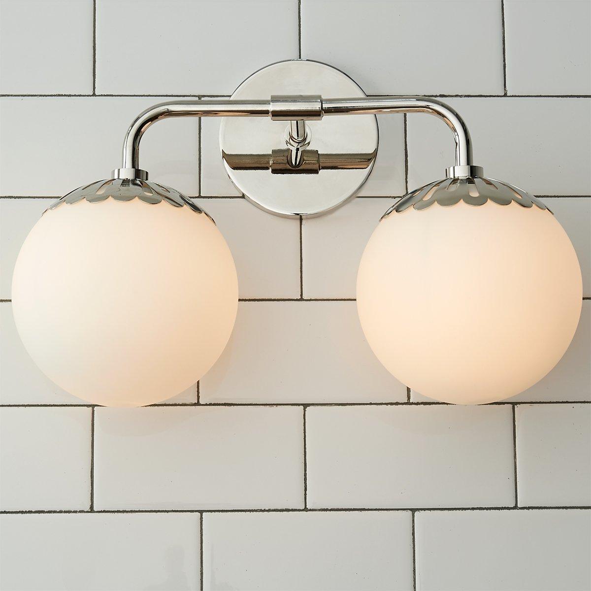 Aegis Modern Minimalist Globe Brass Glass Sconce Wall Lamp - Lamp Copper