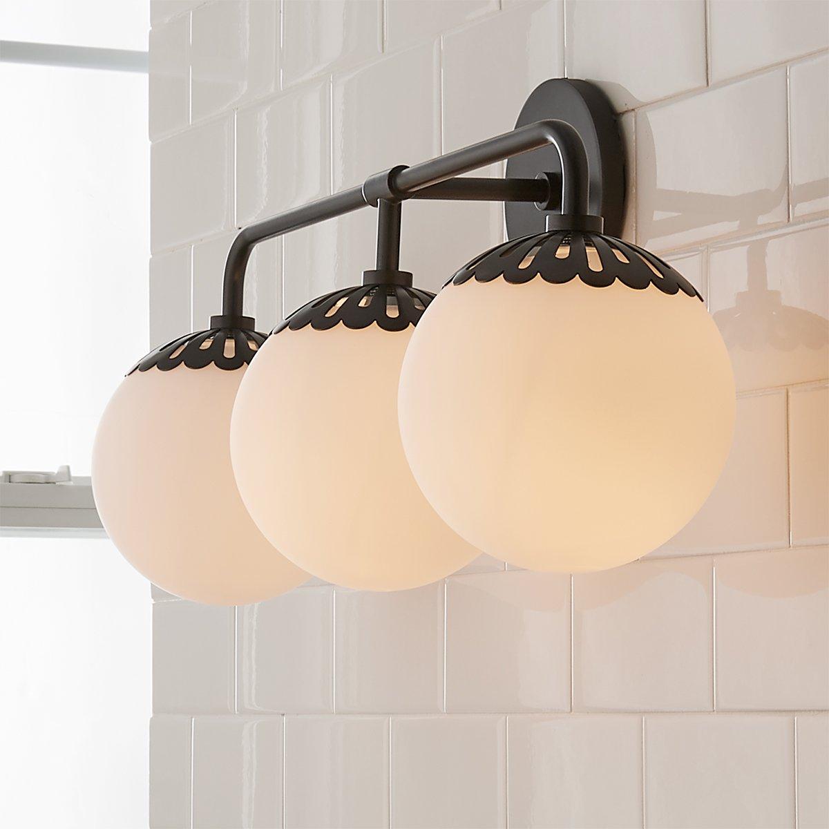 Aegis Modern Minimalist Globe Brass Glass Sconce Wall Lamp - Lamp Copper