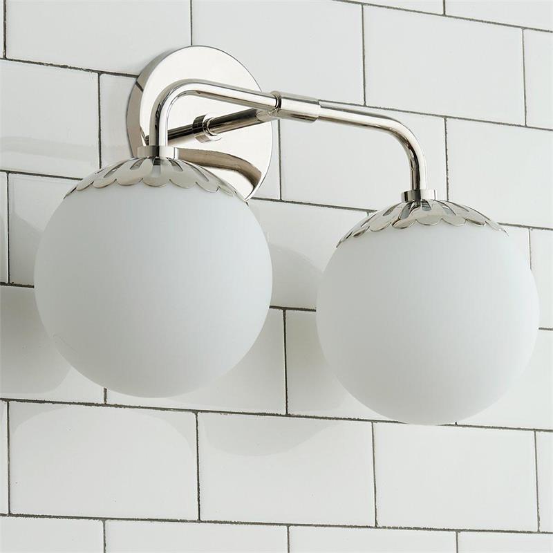 Aegis Modern Minimalist Globe Brass Glass Sconce Wall Lamp - Lamp Copper