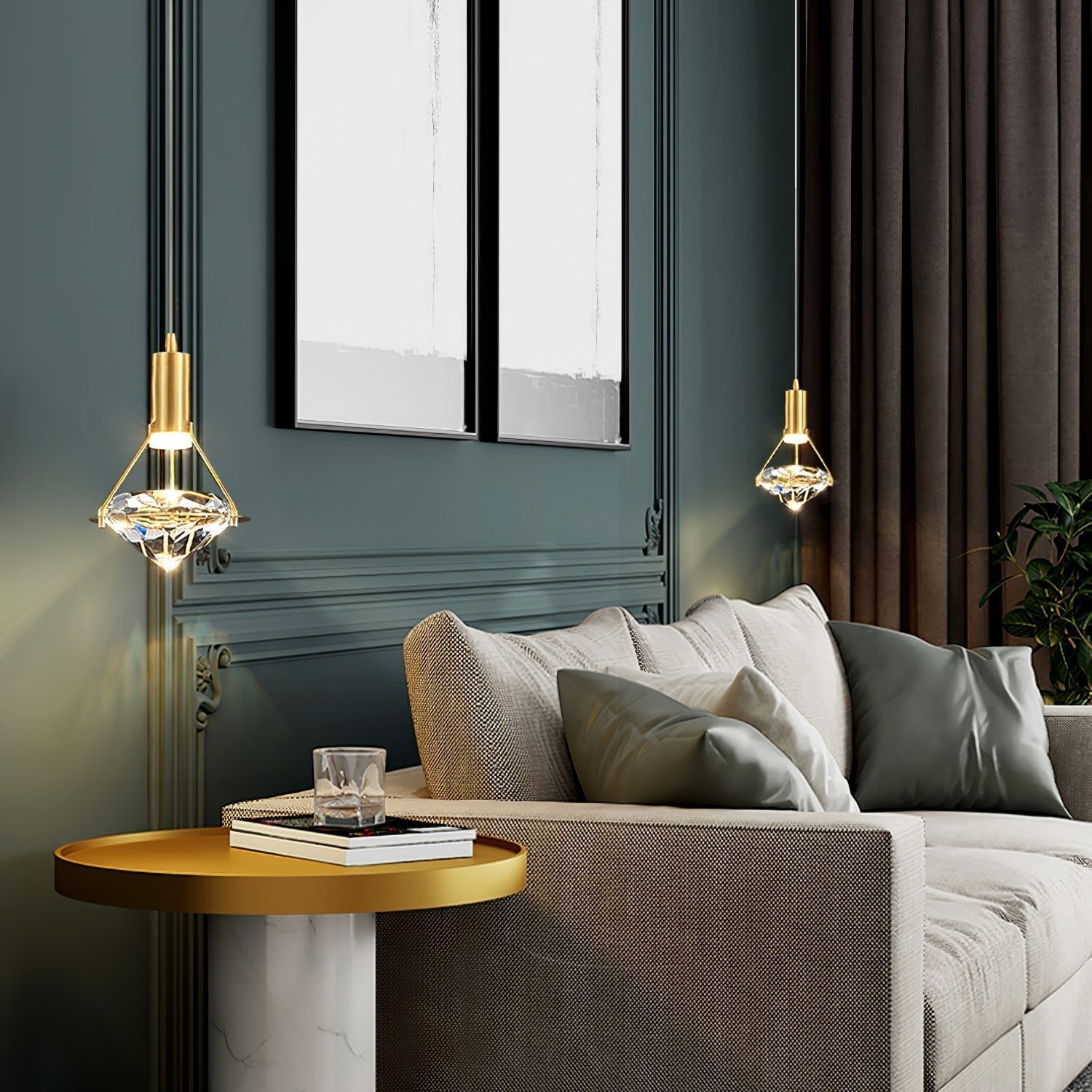 Diamond Pendant Lamp - Blowlighting