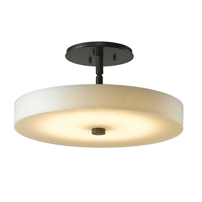 Kith Modern Minimalist LED Metal Alabaster Ceiling Lamp - Lamp Copper