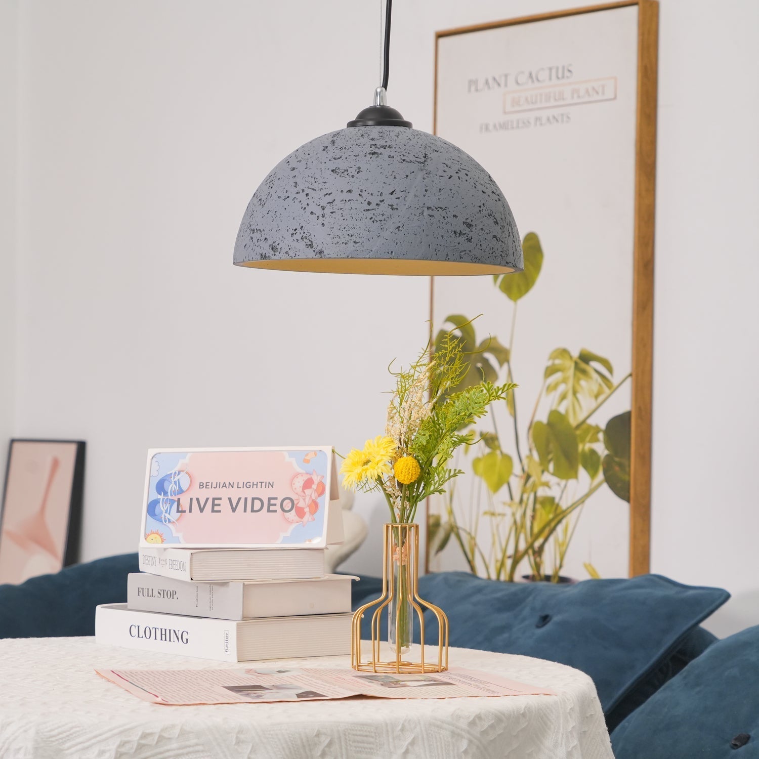 Ritta Lampada a Sospensione a Cupola