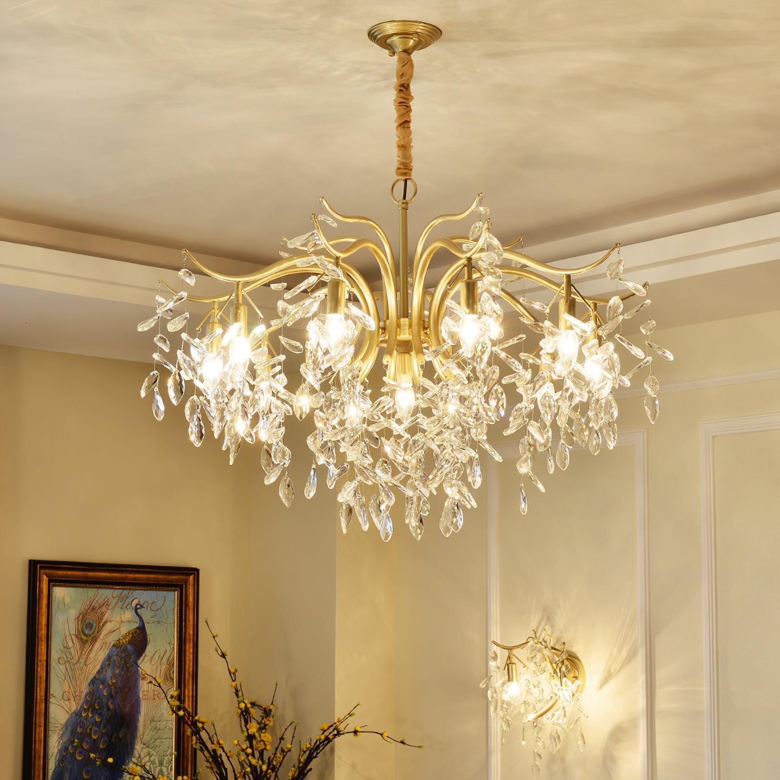 Dorale Chandelier - Blowlighting