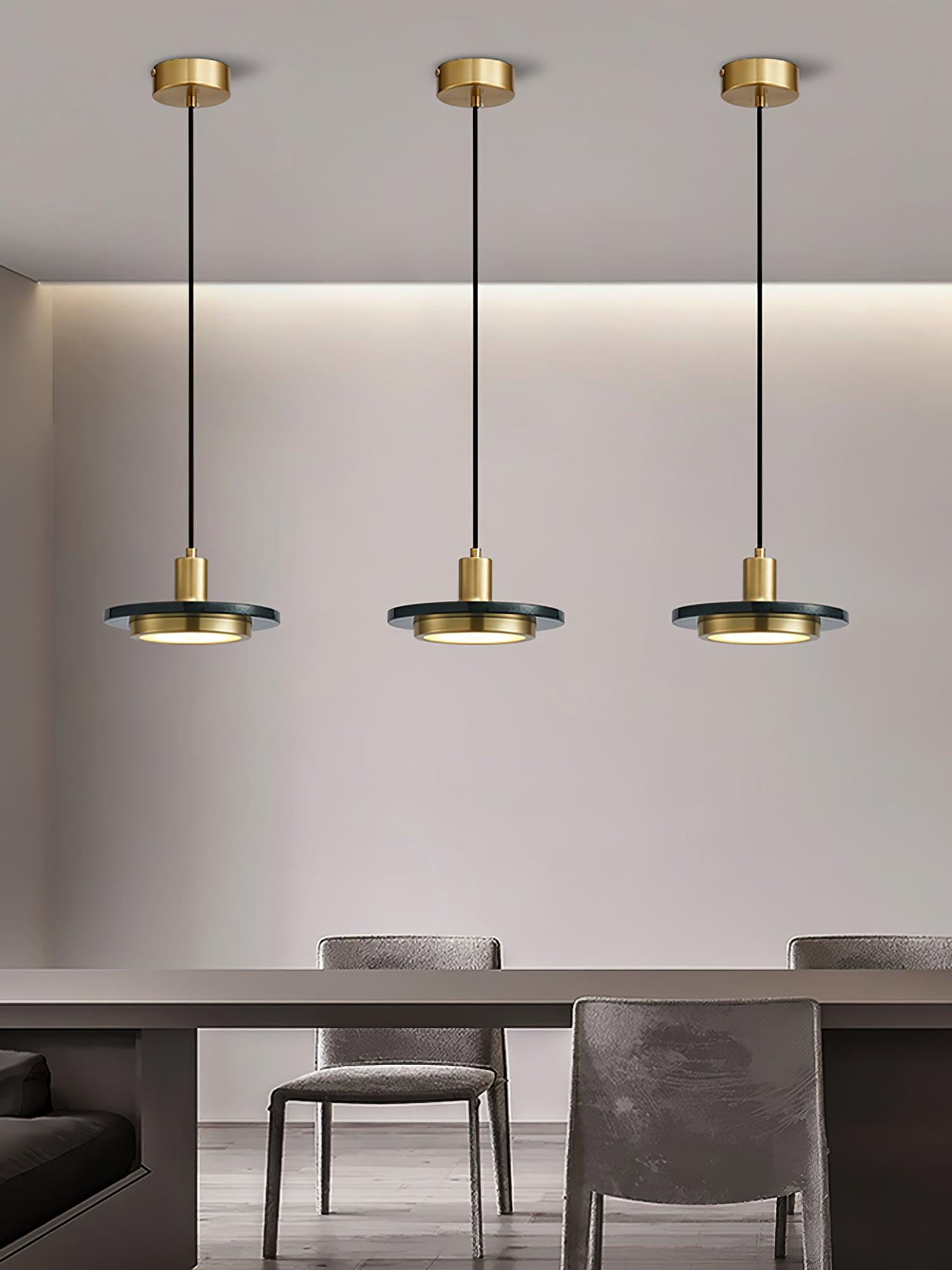 Double Circle Pendant Light - Blowlighting