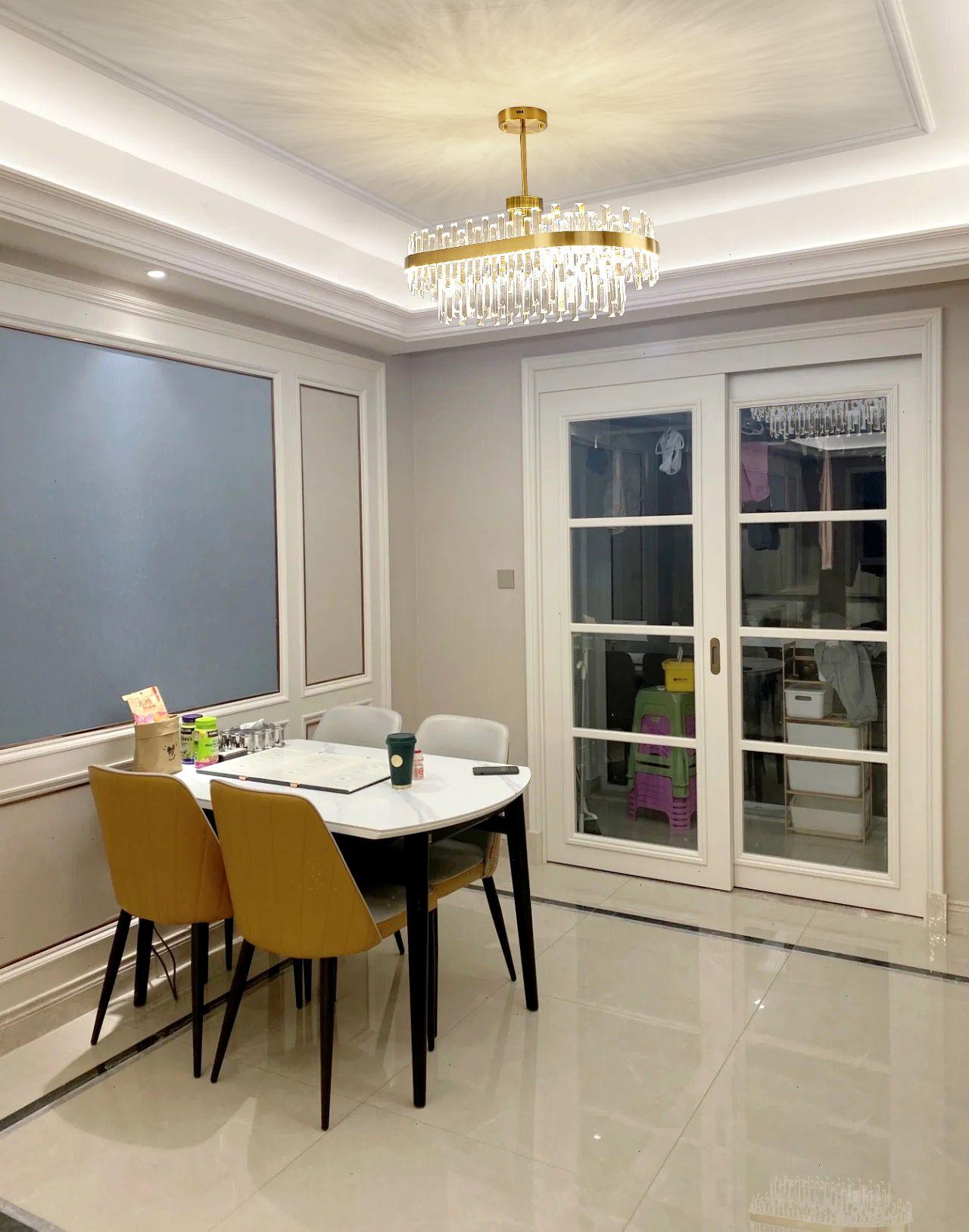 Drum Glass Chandelier - Blowlighting