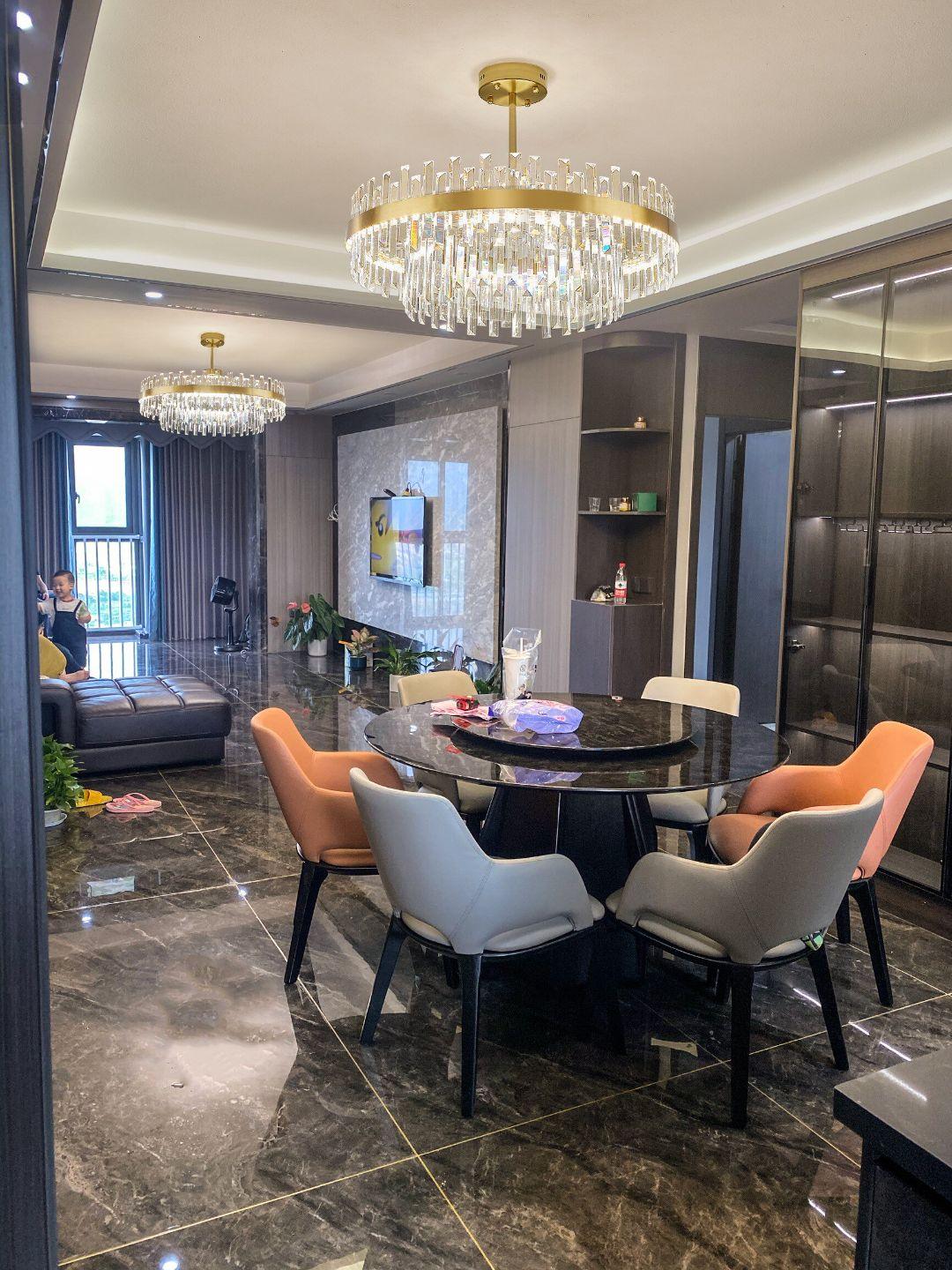 Drum Glass Chandelier - Blowlighting