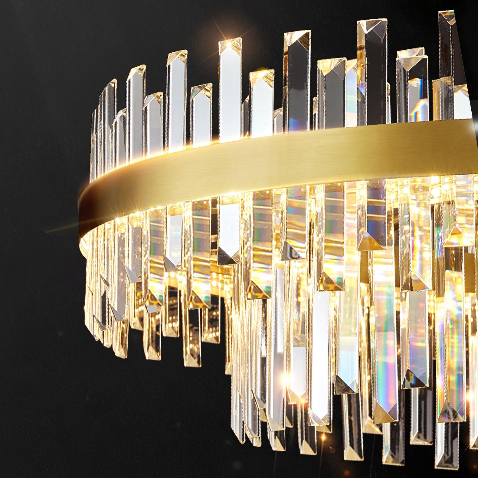 Drum Glass Chandelier - Blowlighting