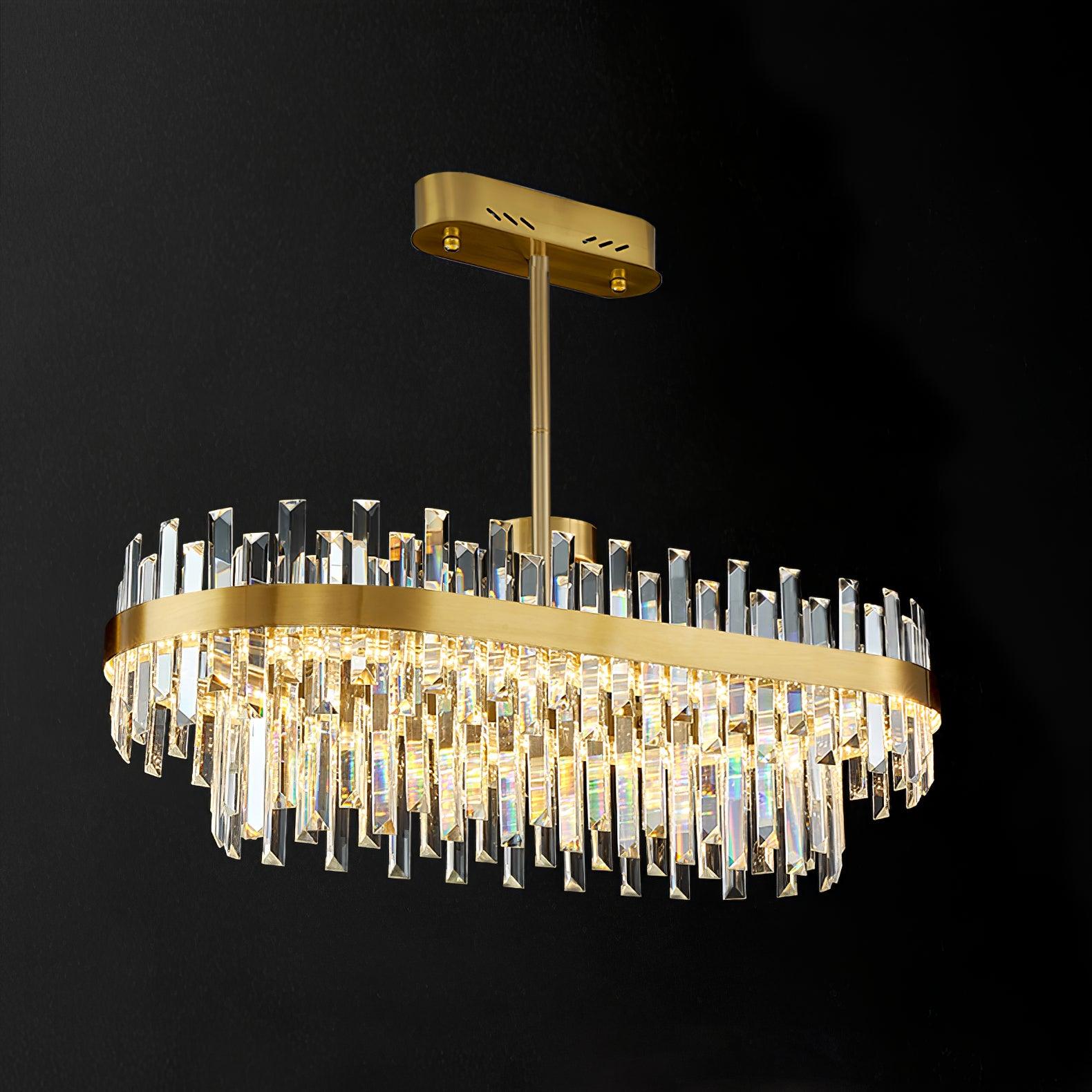 Drum Glass Chandelier - Blowlighting