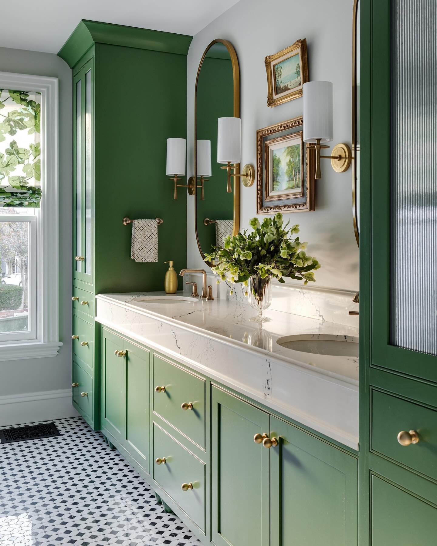 Knight Modern Minimalist Fabric Glass Wall Lamp - Lamp Copper