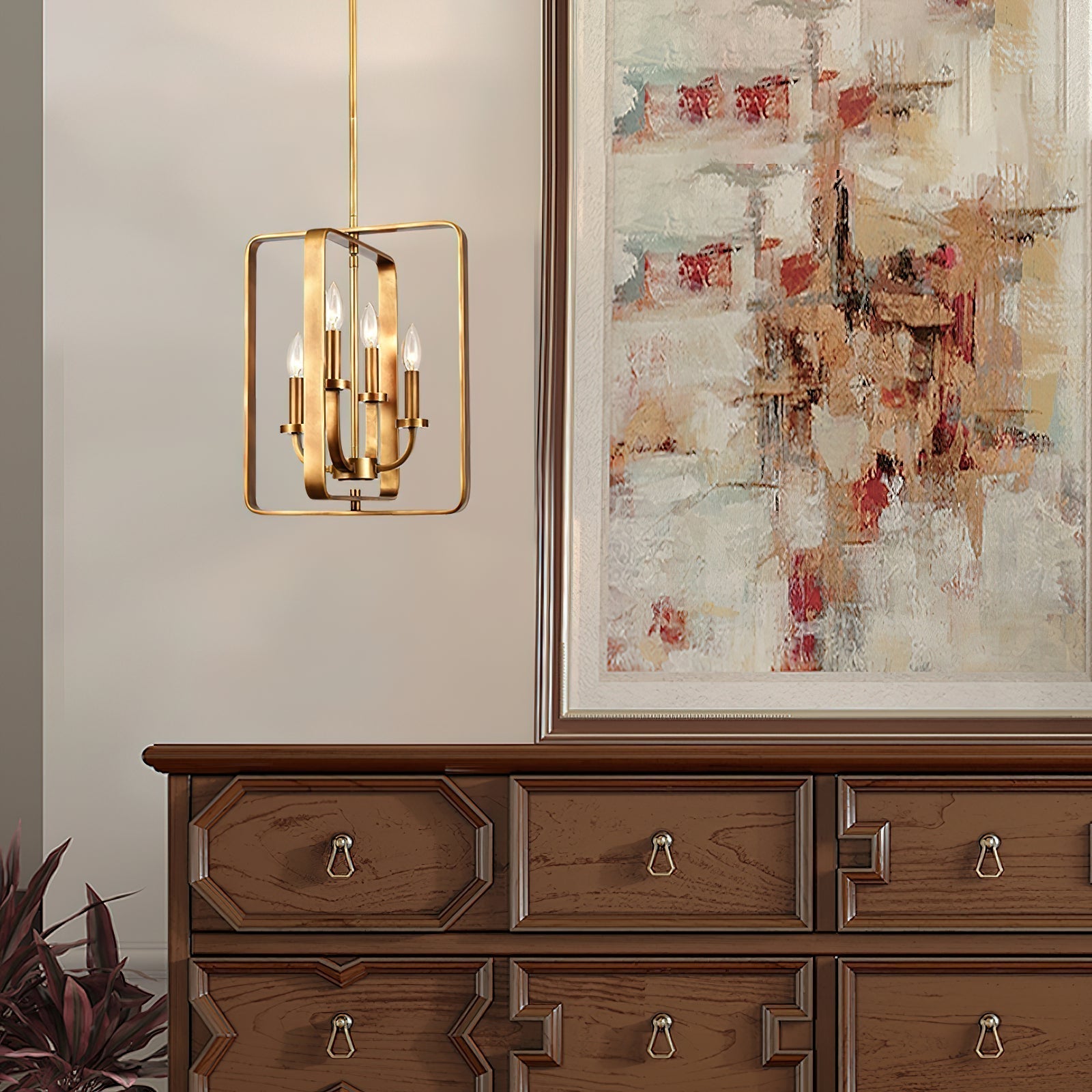 Shade Vintage Industrial Brass Metal Pendant Lamp - Lamp Copper