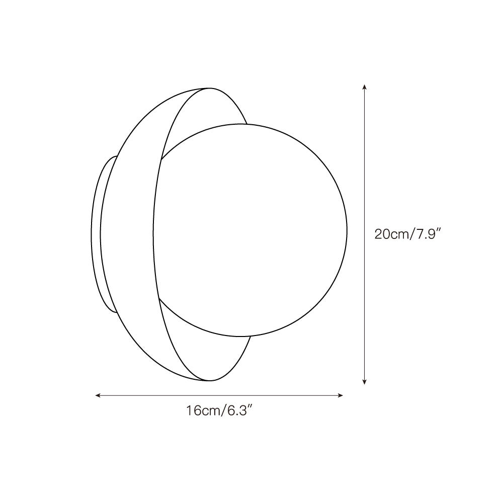 Weave Modern Minimalist Metal Glass Wall Lamp - Lamp Copper