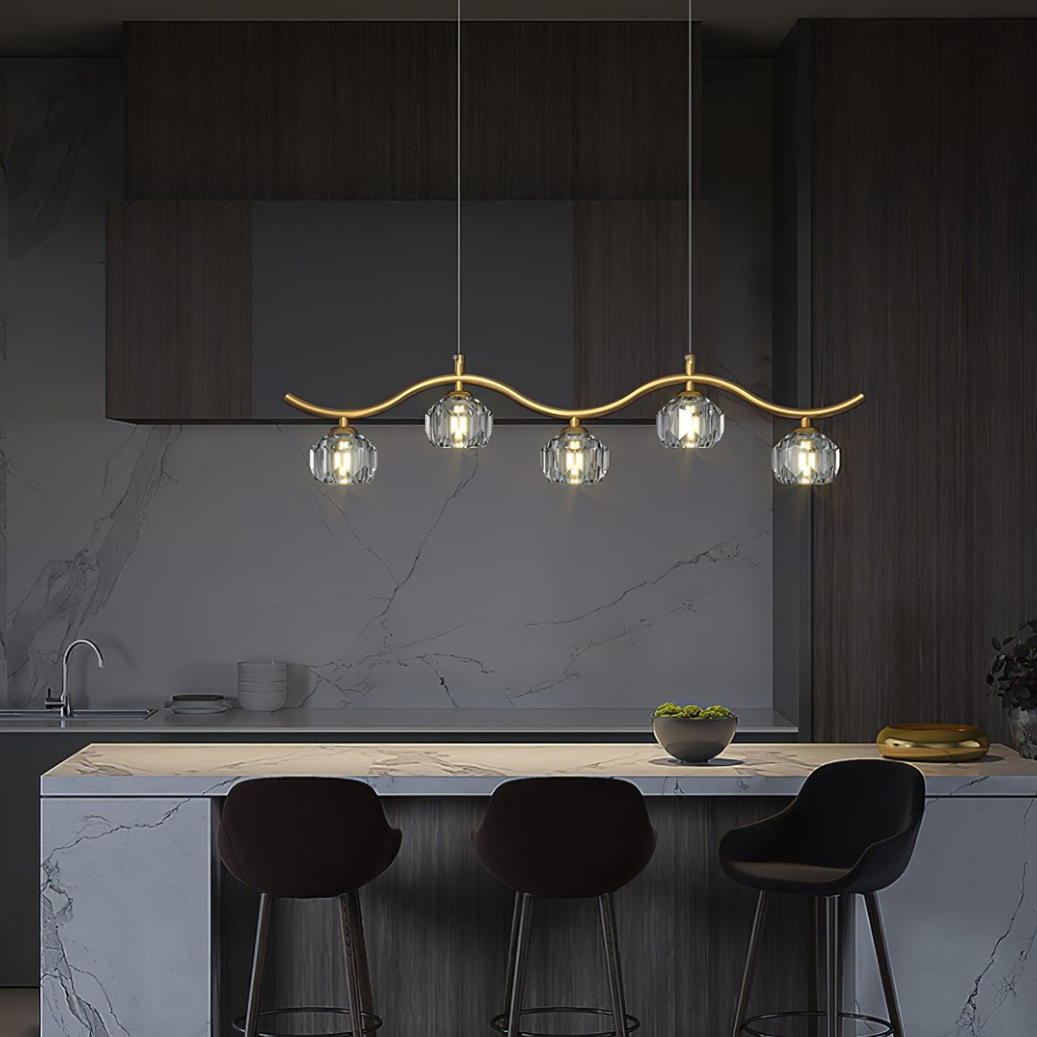 Eara Crystal Chandelier - Blowlighting
