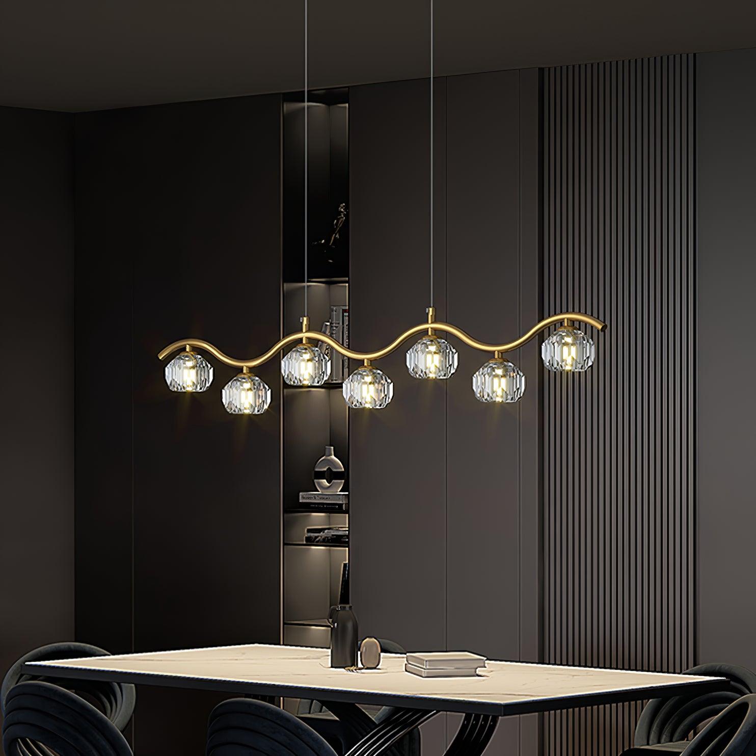 Eara Crystal Chandelier - Blowlighting