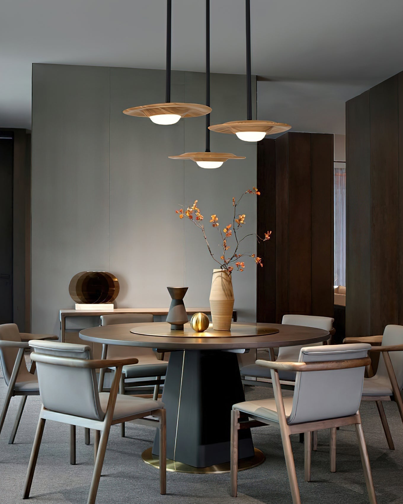 Cesilis Wood Pendant Light - Blowlighting