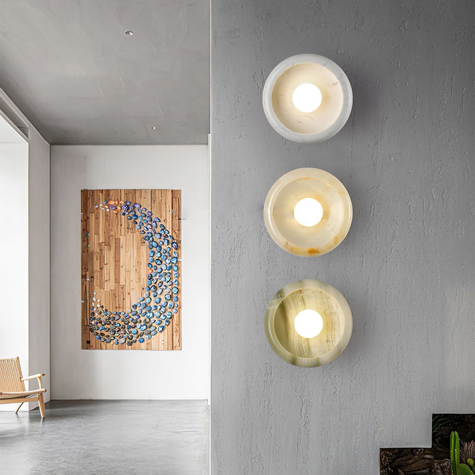 Eclipse Jade Wall Sconce - Blowlighting