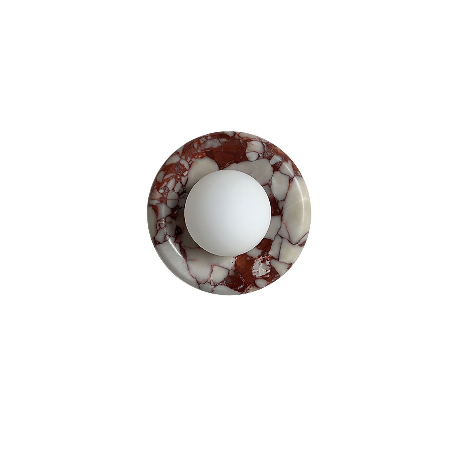 Amber Vintage Marble Wall Light - Blowlighting