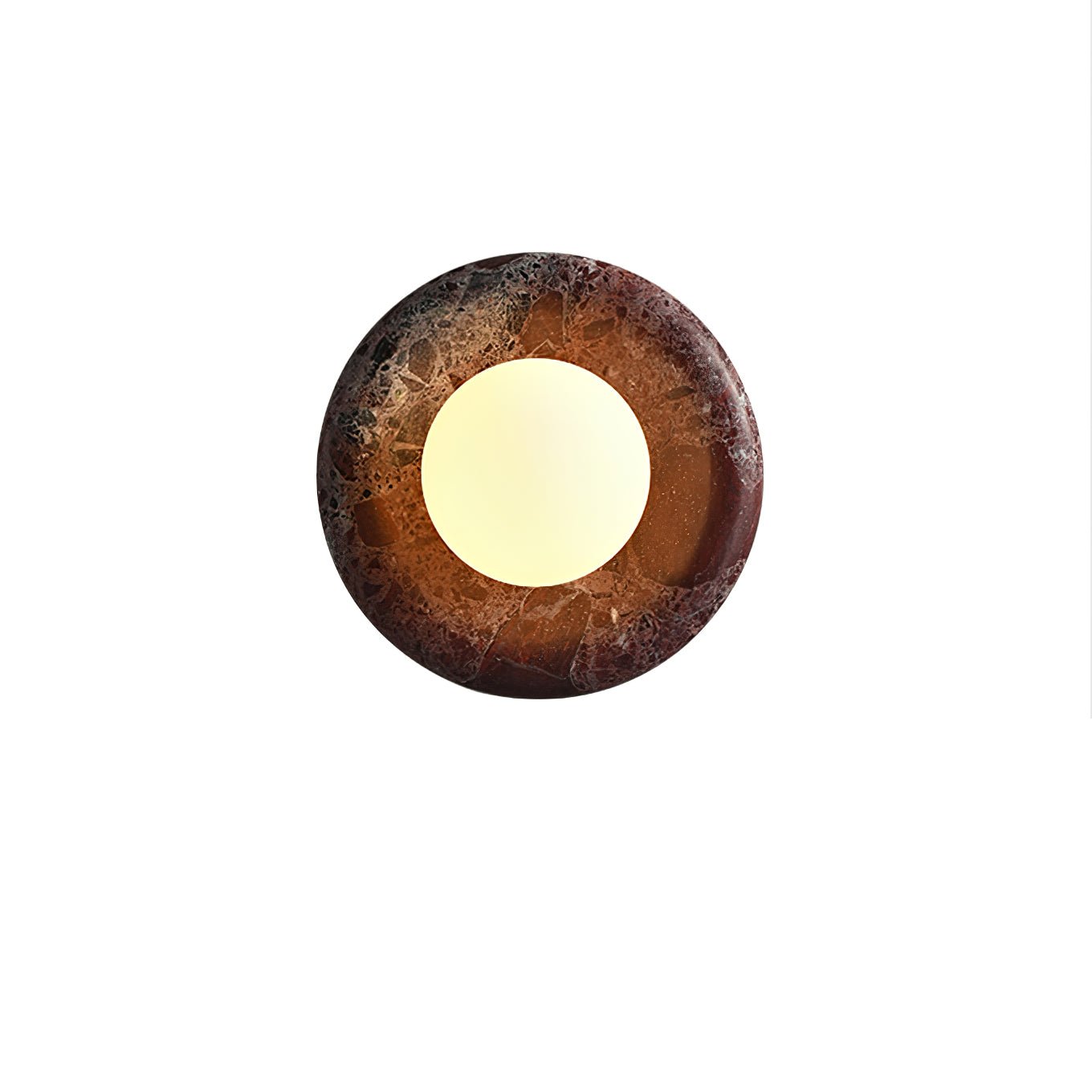Amber Vintage Marble Wall Light - Blowlighting