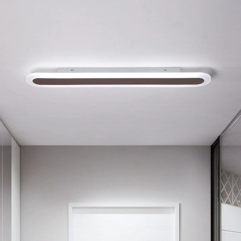 Arisha Minimalista Metallo/Acrilico Plafoniere Camera da Letto