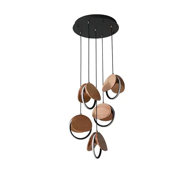 Avvelen Geometric Wood Pendant Light - Blowlighting
