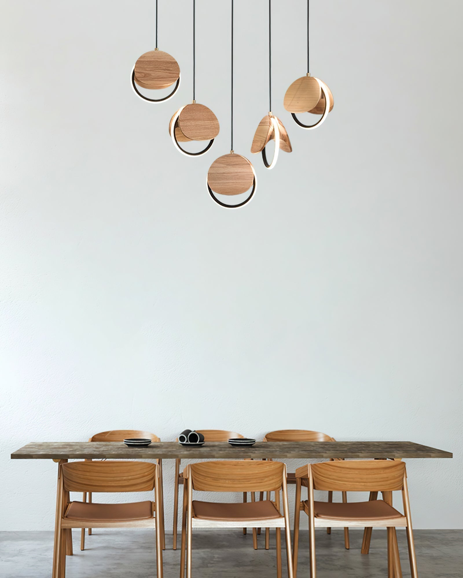 Avvelen Geometric Wood Pendant Light - Blowlighting