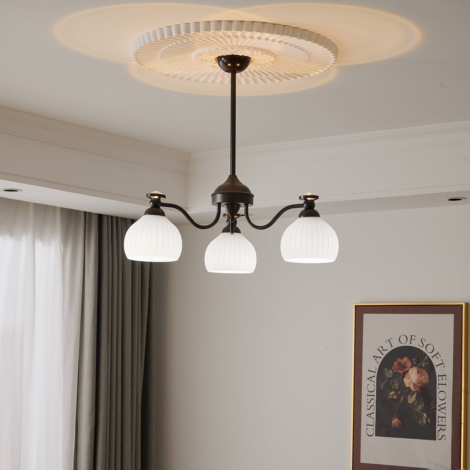 Elowen Chandelier - Blowlighting