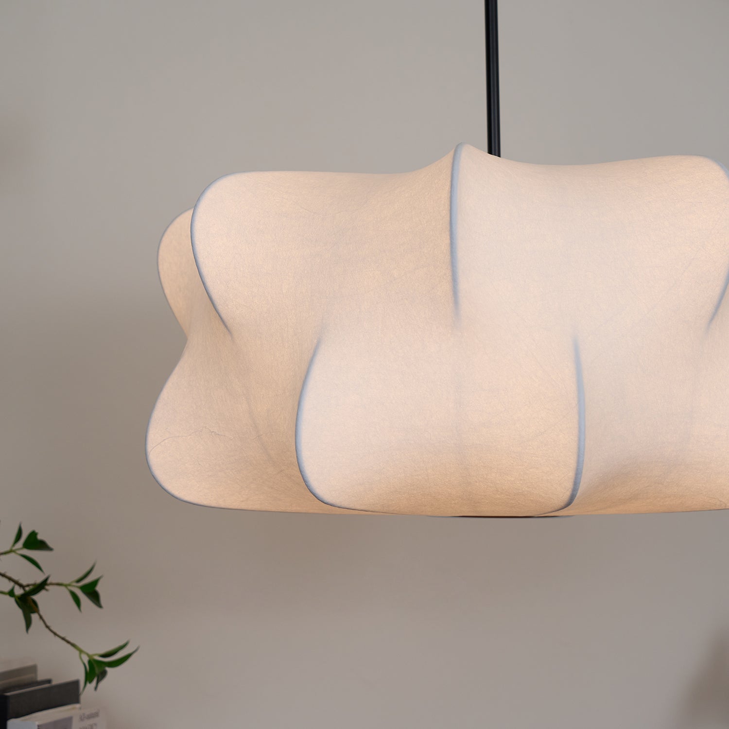 Ritta Lampada a Sospensione con Design a Bozzolo