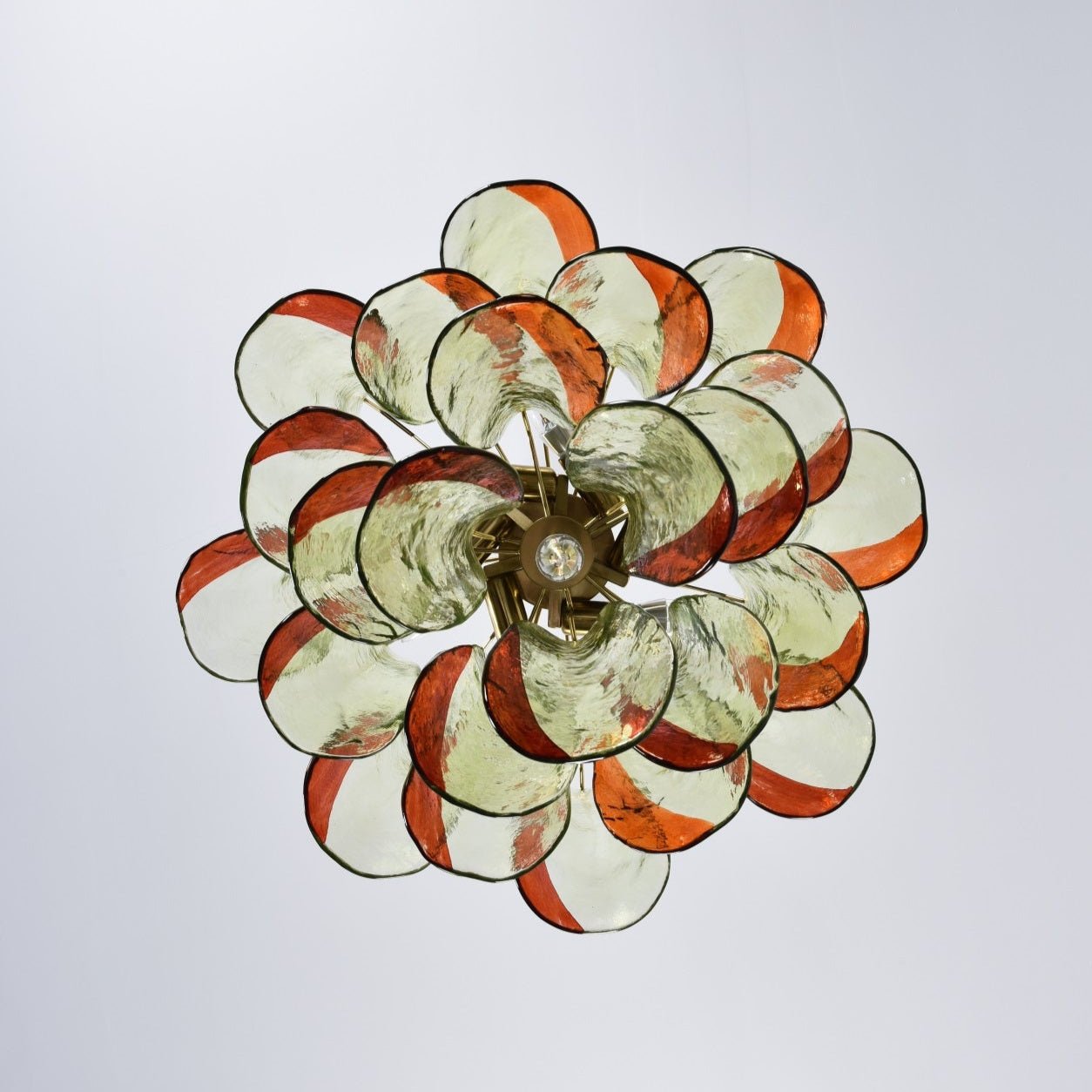 Aurora Chandelier Murano Glass Petal Elegant - Blowlighting