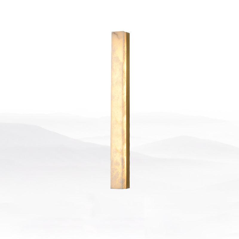 Luste Minimalist Alabaster Wall Lamp Rectangular - Neutralighting